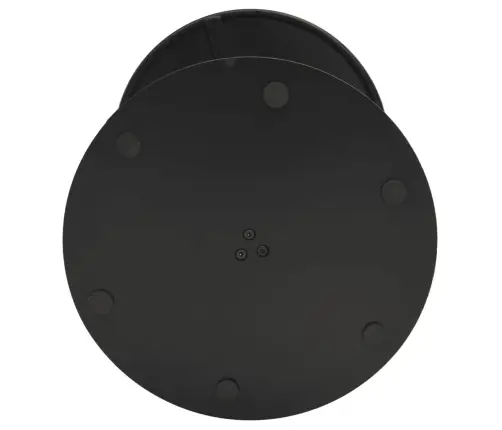 Dārza Galds, Apaļš, Ø60X105 Cm, Melns, Tērauds Vidaxl Dārza Galds, Apaļš, Ø60X105 Cm, Melns, Tērauds Vidaxl