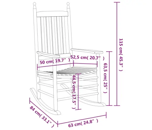 Šūpuļkrēsli Ar Izliektu Sēdekli, 2 Gab., Balti, Egles Masīvkoks Vidaxl