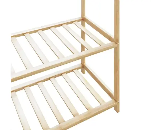 Riiulitega Riidenagi, 80X40X175 cm Bambus