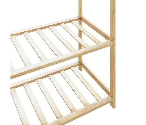 Riiulitega Riidenagi, 110X40X175 cm Bambus