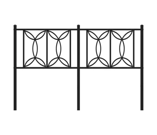 Metalinis Galvūgalis, Juodos Spalvos, 135Cm Metalinis Galvūgalis, Juodos Spalvos, 135Cm