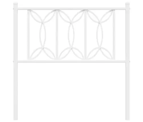 Metalinis Galvūgalis, Baltos Spalvos, 90Cm Metalinis Galvūgalis, Baltos Spalvos, 90Cm