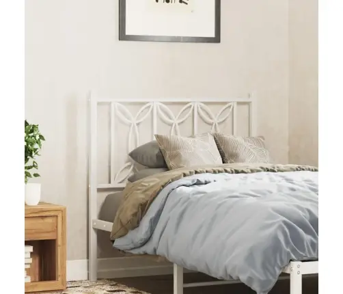 Metalinis Galvūgalis, Baltos Spalvos, 90Cm Metalinis Galvūgalis, Baltos Spalvos, 90Cm