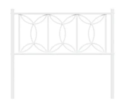 Gultas Galvgalis, Balts, 107 Cm Vidaxl