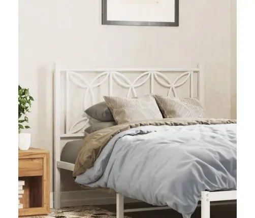 Gultas Galvgalis, Balts, 107 Cm Vidaxl