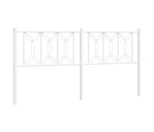 Gultas Galvgalis, Balts, 180 Cm Vidaxl