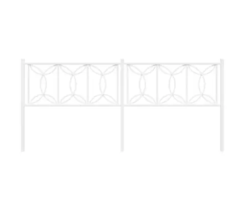 Metallist Voodipeats, Valge, 193 Cm