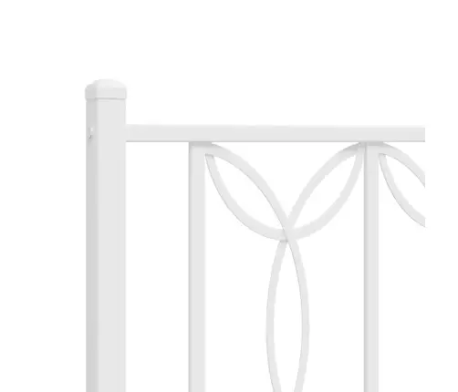 Metallist Voodipeats, Valge, 193 Cm