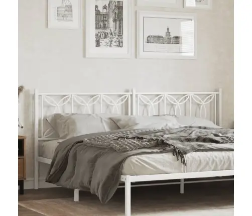 Metallist Voodipeats, Valge, 193 Cm