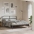 Metallist Voodiraam Peatsiga, Must, 150X200 Cm
