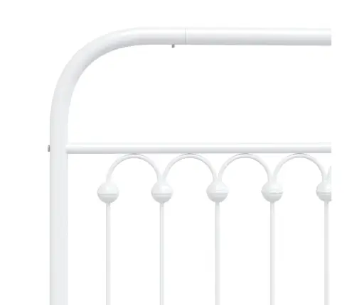 Metalinis Galvūgalis, Baltos Spalvos, 75Cm