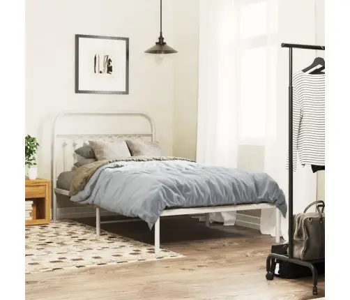 Gultas Galvgalis, Balts, 100 Cm Vidaxl