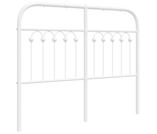 Gultas Galvgalis, Balts, 120 Cm Vidaxl