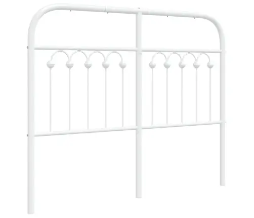 Gultas Galvgalis, Balts, 120 Cm Vidaxl