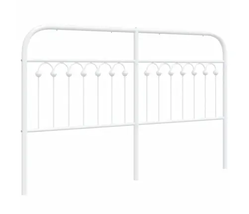 Metallist Voodipeats, Valge, 150 Cm