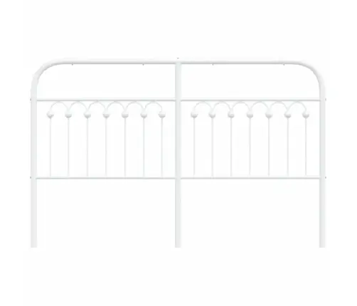 Metallist Voodipeats, Valge, 150 Cm