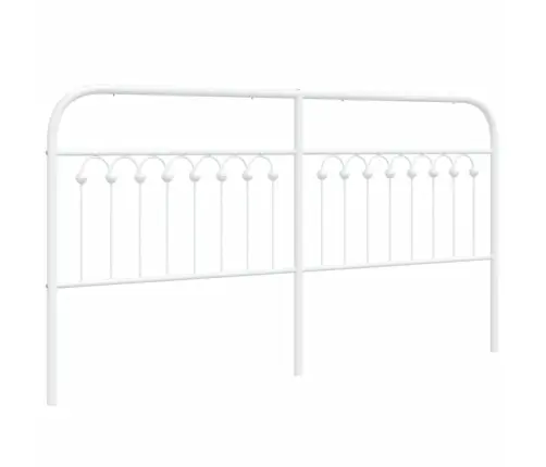 Gultas Galvgalis, Balts, 180 Cm Vidaxl