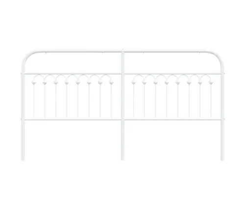 Gultas Galvgalis, Balts, 180 Cm Vidaxl