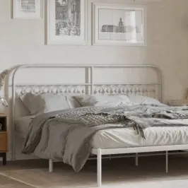 Metallist Voodipeats, Valge, 180 Cm