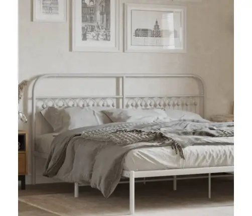 Gultas Galvgalis, Balts, 180 Cm Vidaxl