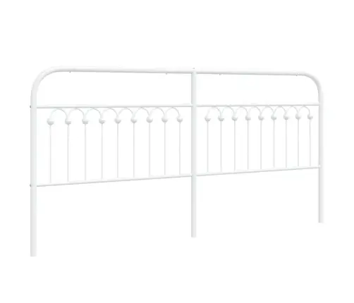 Gultas Galvgalis, Balts, 193 Cm Vidaxl Gultas Galvgalis, Balts, 193 Cm Vidaxl