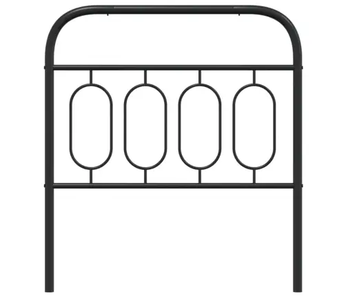 Gultas Galvgalis, Metāls, Melns, 90 Cm Vidaxl
