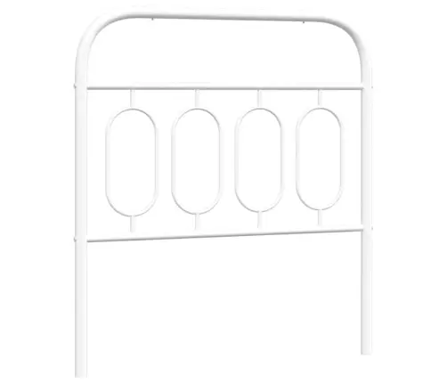 Gultas Galvgalis, Metāls, Balts, 80 Cm Vidaxl