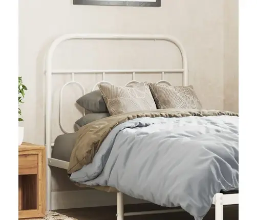 Metallist Voodipeats, Valge, 90 Cm