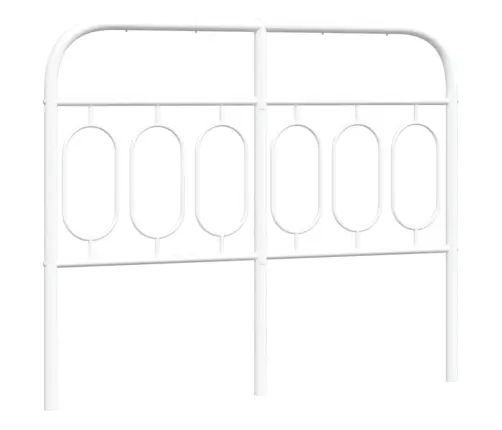 Metallist Voodipeats, Valge, 120 Cm