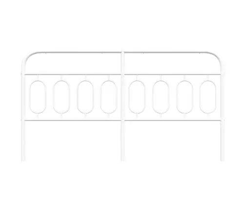 Gultas Galvgalis, Balts, 183 Cm Vidaxl