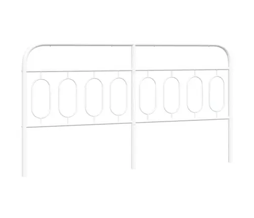 Metallist Voodipeats, Valge, 193 Cm Metallist Voodipeats, Valge, 193 Cm