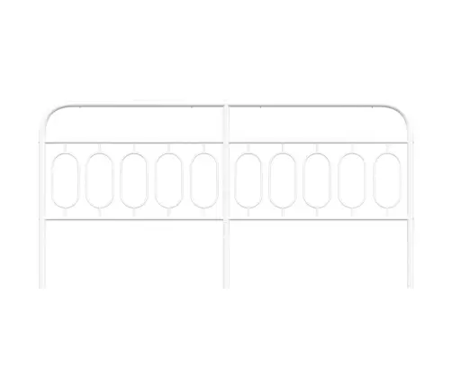 Gultas Galvgalis, Balts, 200 Cm Vidaxl