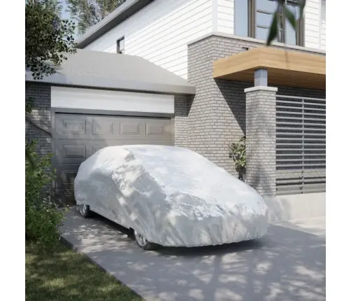 Automobilio Uždangalas Sedanams, Sidabrinis, Xl Dydžio, Pilnas