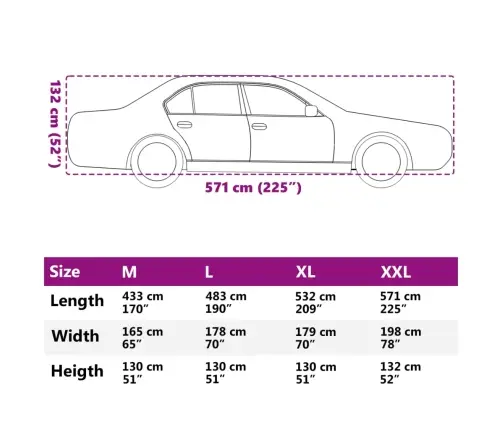 Autokate Sedaanile Pandlarihmadega Hõbedane Xxl