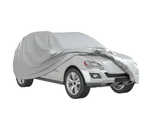 Automašīnas Pārsegs Ar Sprādzes Siksnām, Sudraba, M Vidaxl