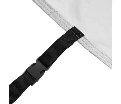 Automašīnas Pārsegs Ar Sprādzes Siksnām, Sudraba, M Vidaxl