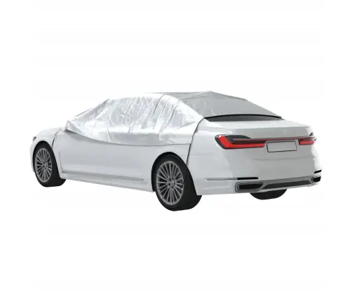 Poolik Autokate Konksudega Hõbedane Xl