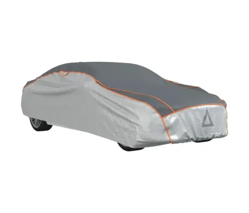 Automašīnas Pārsegs Sedanam, Krusas Aizsardzība, Pelēks Vidaxl