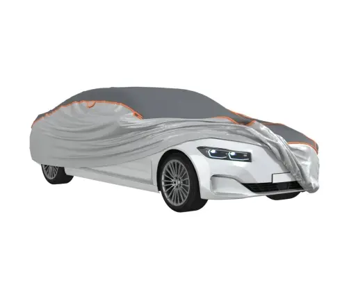 Automašīnas Pārsegs Sedanam, Krusas Aizsardzība, Pelēks Vidaxl