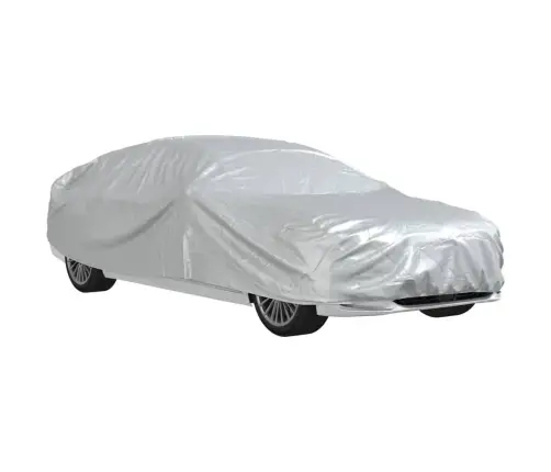 Automašīnas Pārsegs Sedanam, Pilns, Sudrabs, M Peva Vidaxl