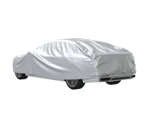 Automašīnas Pārsegs Sedanam, Pilns, Sudrabs, M Peva Vidaxl