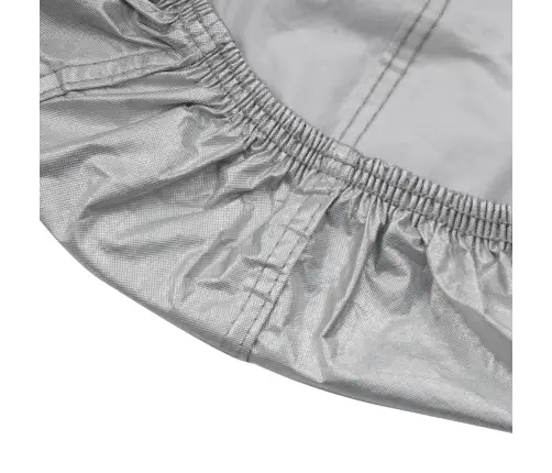 Pusės Automobilio Uždangalas Su Kabliukais, Sidabrinis, M, Peva