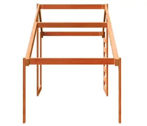Lastevoodi Katus, Vahapruun, 198 X 87 X 113 cm Männipuit