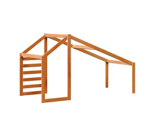 Lastevoodi Katus, Vahapruun, 188 X 82 X 113 cm Männipuit