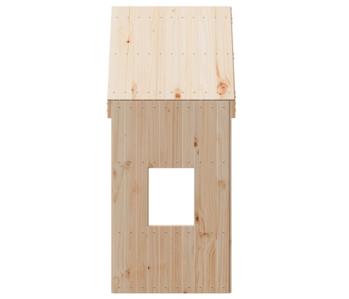 Bērnu Gultas Jumts, 60X89X134,5 Cm, Priedes Masīvkoks Vidaxl
