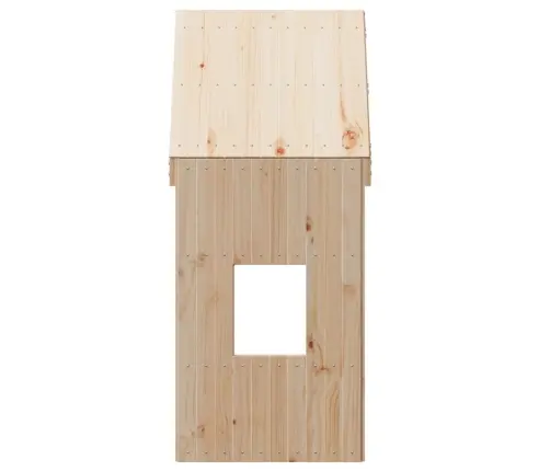Bērnu Gultas Jumts, 60X89X134,5 Cm, Priedes Masīvkoks Vidaxl