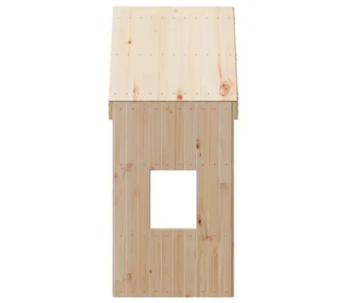Bērnu Gultas Jumts, 60X99X139,5 Cm, Priedes Masīvkoks Vidaxl