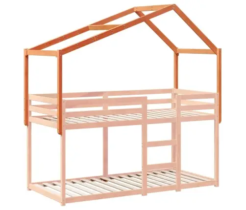 Lastevoodi Katus, Vahapruun, 213 X 95,5 X 144,5 cm Männipuit