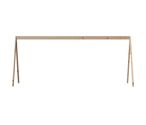 Bērnu Gultas Jumts, 209X85,5X88 Cm, Priedes Masīvkoks Vidaxl