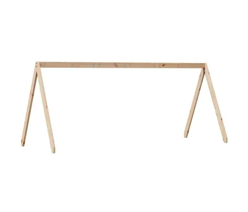 Bērnu Gultas Jumts, 209X85,5X88 Cm, Priedes Masīvkoks Vidaxl
